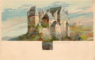 Burg Eltz Litho