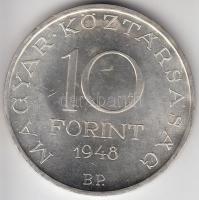 1948. 5Ft "Petőfi" + 10Ft "Széchenyi" + 20Ft "Táncsics" Ag sor T:2,2-