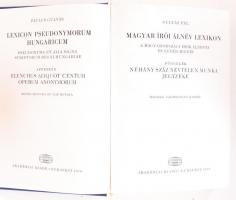 Gulyás Pál: Magyar írói álnév lexikon. Budapest 1978. Akadémia Kiadó