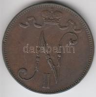 Finnország 1898. 5p Cu T:2
Finland 1898. 5 pennia Cu C:XF