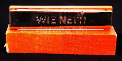 cca 1940 M. Hohner wie nett  C-s szájharmonika (doboz kis hibás)