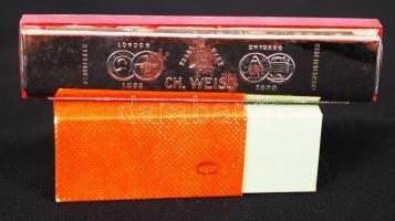 cca 1940 M. Hohner wie nett  C-s szájharmonika (doboz kis hibás)