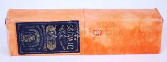 cca 1930 Hohner Wie Nett C-s szájharmónika (doboz kissé hibás)