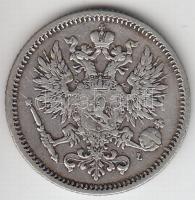 Finnország 1890. 50p Ag T:2-
Finland 1890. 50 pennia Ag C:VF