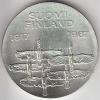 Finnország 1967. 10M Ag "Függetlenség 50. évfordulója" T:BU
Finland 1967. 10 Markka Ag &qu...