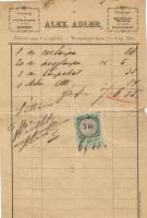 1800-as éek okmánybélyeges dokumentumok 280 db-os hagyaték