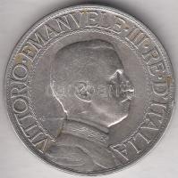 Olaszország 1908. 2L Ag &quot;II. Viktor Emanuel&quot; T:2- Italy 1908. 2 Lire Ag &quot;Vittorio Emanuelle II&quot; C:VF