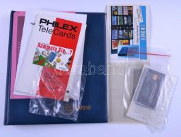 Lindner kezdő csomag telefonkártya gyűjtőknek: Berakó, nagyító, katalógus, tokok stb.