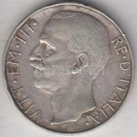 Olaszország 1927. 10L Ag T:2- Italy 1927. 10 Lire Ag C:VF