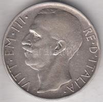 Olaszország 1929. 10L Ag T:2- Italy 1929. 10 Lire Ag C:VF