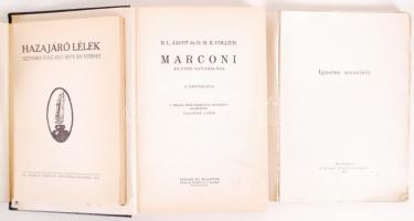 3db háború előtti kiadvány: Ignotus és Szombati-Szabó István verseskötete; valamint Jacot-Collier: M...