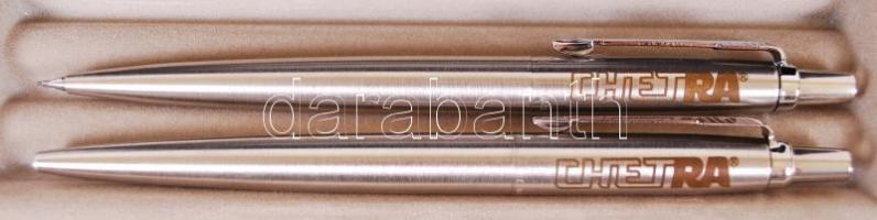 Parker toll és töltő ceruza díszdobozban, 16×5 cm