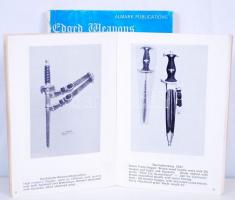 2db könyv II. világháborús náci német szúró és vágó fegyverekről: Edged Weapons of the Third Reich 1...