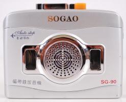 Sogao kínai kazettás magnó, eredeti dobozában, újszerű állapotban 16×10 cm