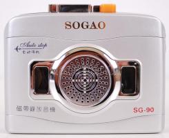 Sogao kínai kazettás magnó, eredeti dobozában, újszerű állapotban 16×10 cm