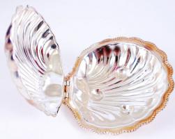 Fém kaviártartó / 
Caviar bowl, metal, 13x13cm