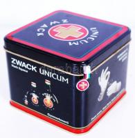 4x50 ml-es üveg Zwack Unicum díszdobozban