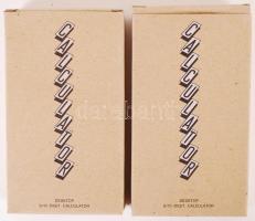 2 db asztali számológép. Nem használt, eredti dobozában