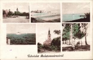 Balatonszárszó, Balaton part, templom