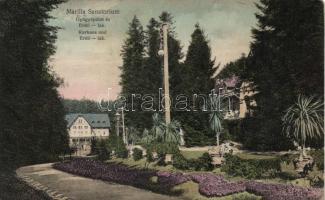 Marilla Sanatorium, gyógyépület és erdő-lak / building of the therapy, forest