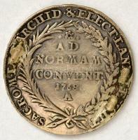 Német Államok / Bajorország 1768A Konvenciós Tallér Ag "III. Miksa" Amberg (27.72g) T:2-,3...