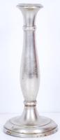 Brendorf alpakka gyertyatartó, monogramos, jelzett, m:26 cm /Brendorf candelstick