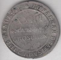 Német Államok / Sayn-Wittgenstein-Hohenstein 1676. XXIIII MG Ag &quot;Gusztáv&quot; (14.92g) T:3 German States / Sayn-Wittgenstein-Hohenstein 1676. XXIIII Mariengroschen Ag &quot;Gustav&quot; (14.92g) C:F