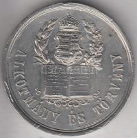 1870. Gróf Batthyány Lajos újratemetésének emlékére "Elhunyt 1849 Október 6-án - Eltemettetett ...