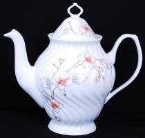 Matricás, jelzett, Apulum porcelán teáskanna /  Tea kettle, 23cm