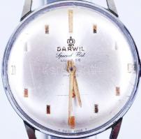 Darwill svájci másodperc mutatós karóra fém szíjjal