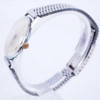 Darwill svájci másodperc mutatós karóra fém szíjjal