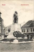 Kassa military statue and the Kassa Workers Home (EK)