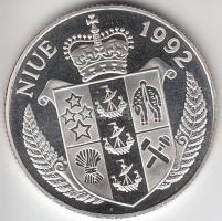 Niue 1992. 5$ Ag "Bounty-hajó" T:PP
Niue 1992. 5 Dollars Ag "ship Bounty" C:PP