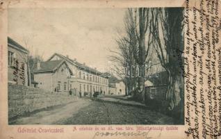 Oravica, színház és állami vasúti társaság főtiszttartósági épület / theatre and railway buinding (EK)