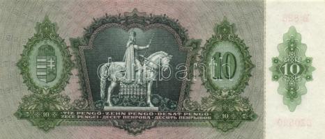1936. 10P (8x) 7db egymás utáni sorszámmal T:I