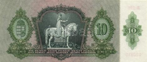 1936. 10P (8x) 7db egymás utáni sorszámmal T:I