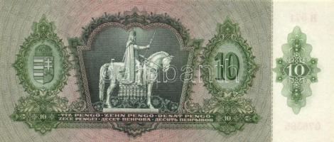 1936. 10P (3x) egymás utáni sorszámmal T:I