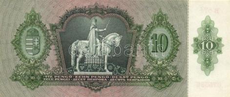 1936. 10P (3x) egymás utáni sorszámmal T:I