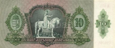 1936. 10P (4x) egymás utáni sorszámmal T:I,I-(apró sarokhajlás)