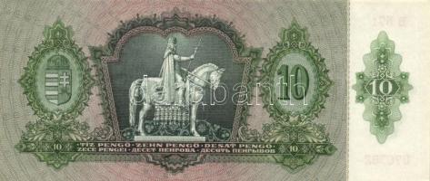 1936. 10P (4x) egymás utáni sorszámmal T:I,I-(apró sarokhajlás)