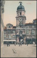 Fiume clock tower, pharmacy