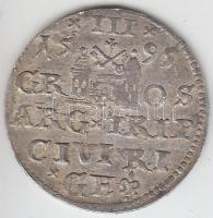 Lengyel Királyság / Riga 1595. 3Gr Ag "III. Zsigmond" (2.18g) T:2,2-
Poland / Riga 1595. 3...