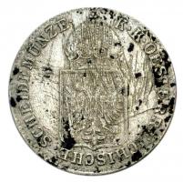 Ausztria 1848A 6Kr Ag T:2-,3
Austria 1848A 6 Kreuzer Ag C:VF,F