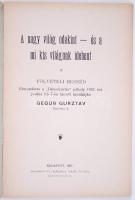 A "Demokratia"-páholy könyvtára XXVIII.: Gegus Gusztáv: A nagy világ odakint - és a mi kis...
