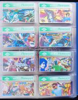 244 darabos nagyon szép angol telefonkártya-gyűjtemény. Mind különféle! Igényes gyűrűs Lindner telef...