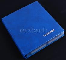 244 darabos nagyon szép angol telefonkártya-gyűjtemény. Mind különféle! Igényes gyűrűs Lindner telef...