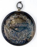 1917. Károly Ezüst Vitézségi Érem I. osztály "Fortitudini / IV. Károly" mellszalag nélkül ...
