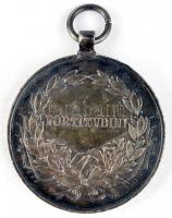 1917. Károly Ezüst Vitézségi Érem II. osztály "Fortitudini / IV. Károly" jelzett "A&q...