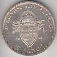 1938. 5P Ag &quot;Szent István&quot; T:2