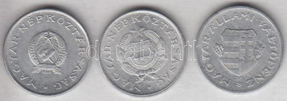 1946. 1Ft + 1949. 1Ft + 1964. 1Ft (3xklf címer) T:2,2-